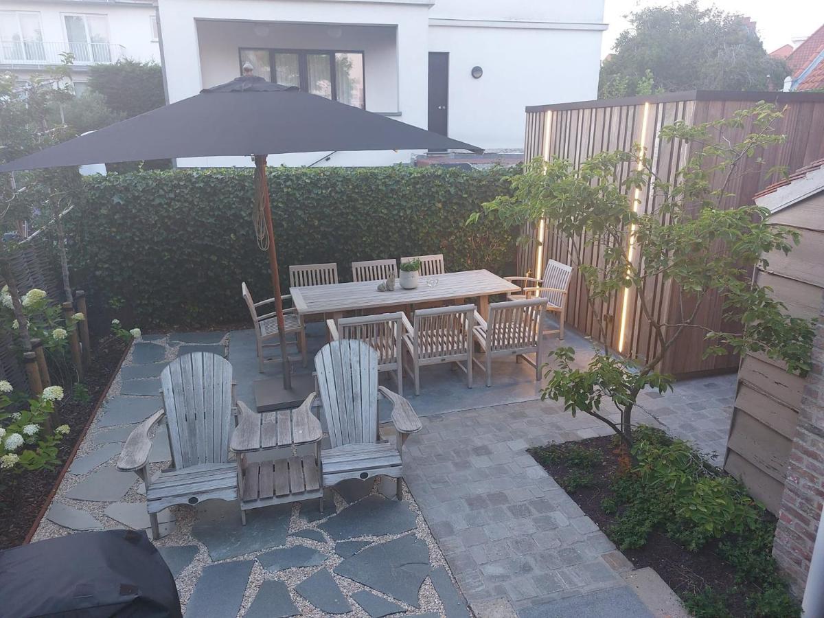 Duinbergen Nieuw App Met Tuin En Terras, Gratis Parking, Aan Zee, Vlakbij Brugge 아파트 외부 사진